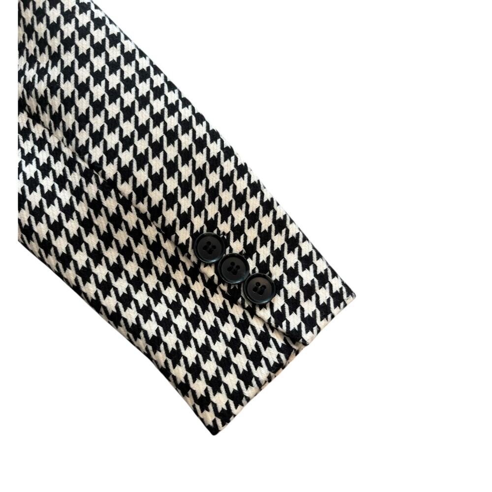 STAUD GINGHAM COTTON BLEND BLAZER NWOT SIZE LARGE - Picture 8 of 12